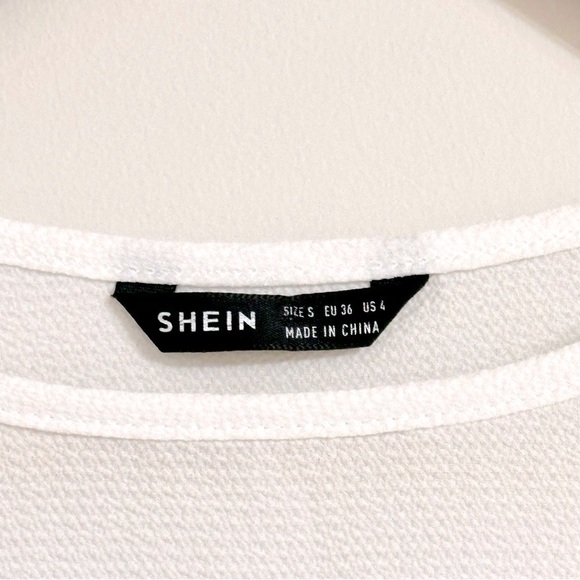 shein white flowy top - Picture 2 of 2